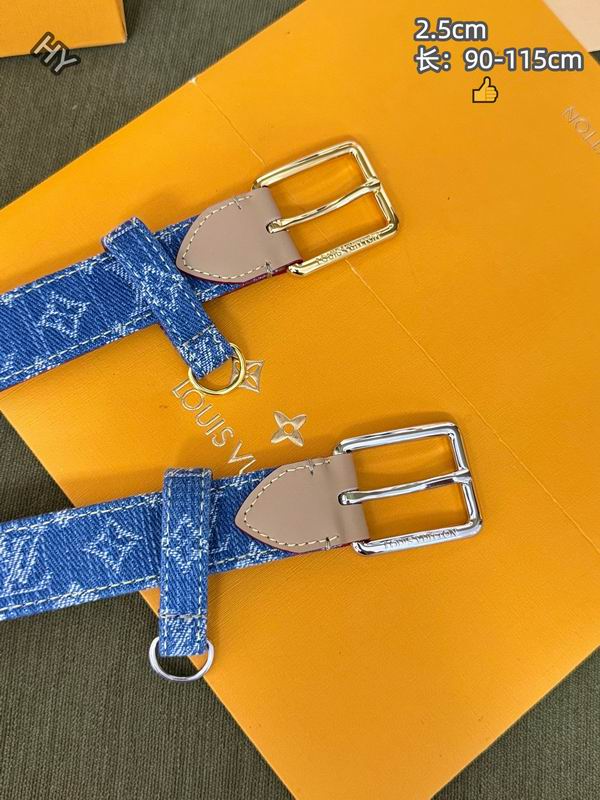 LV belt 25mmX90-115cm 8L04